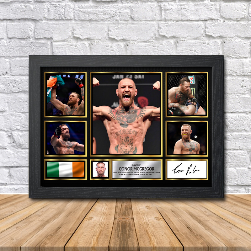 Conor Mcgregor Limited Edition Signed Print