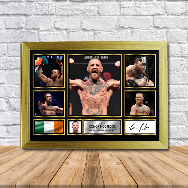 Conor Mcgregor Limited Edition Signed Print