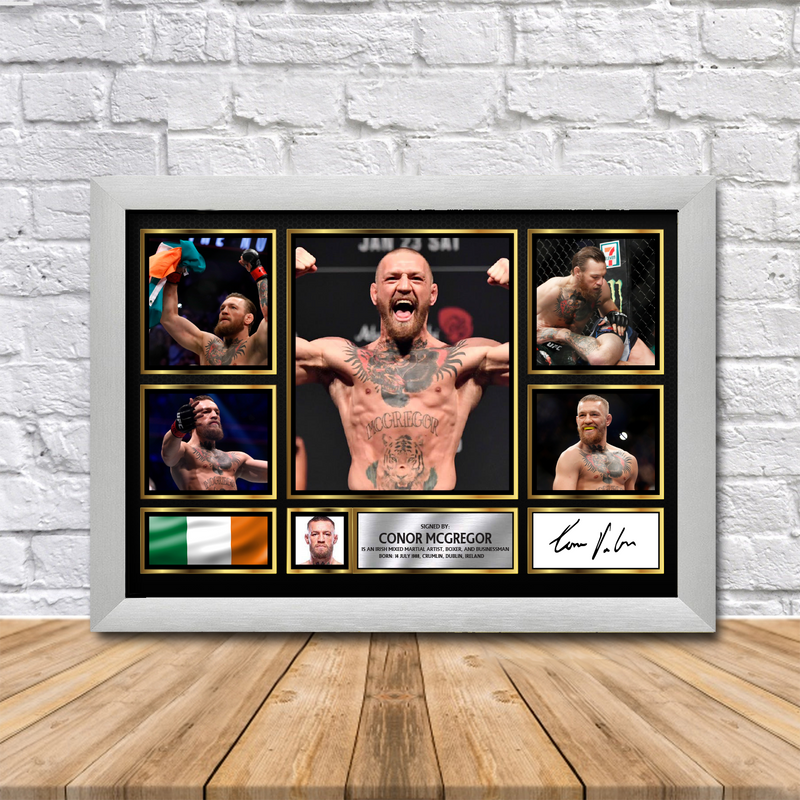 Conor Mcgregor Limited Edition Signed Print