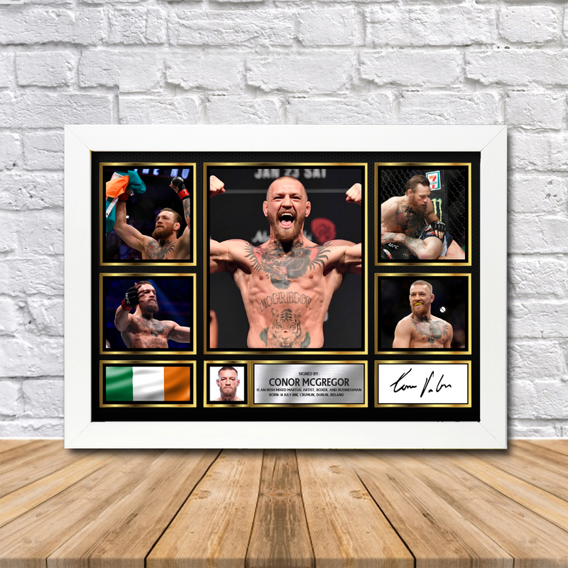 Conor Mcgregor Limited Edition Signed Print