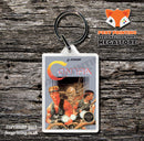 CONTRA FORCE Retro NES Game Cover Art Gaming Keyring