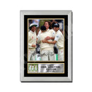 COOK SIDEBOTTOM VAUGHAN Limited Edition Cricketer Signed Print - Cricket Player