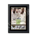 CURTLY AMBROSE _ COURTNEY 2 Limited Edition Cricketer Signed Print - Cricket Player