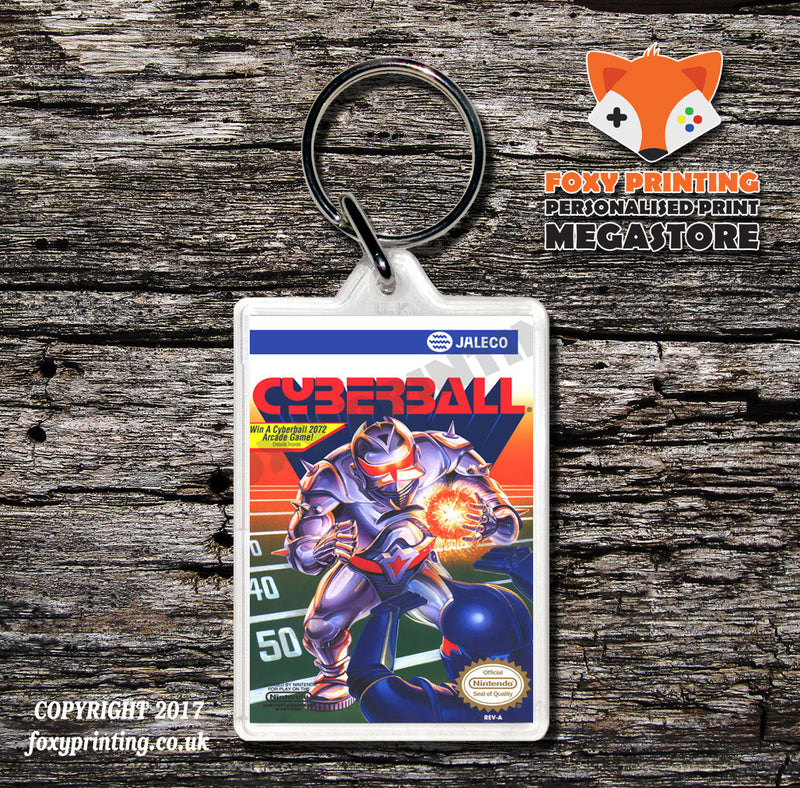CRYSTALIS Retro NES Game Cover Art Gaming Keyring