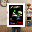 CYBERMORPH JAGUAR CD Retro GAME INSPIRED THEME Nintendo NES Gaming A4 A3 A2 Or A1 Poster Art 104