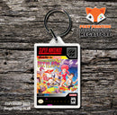 Cacoma Knight In Bizyland Game Inspired Retro Gaming Keyring
