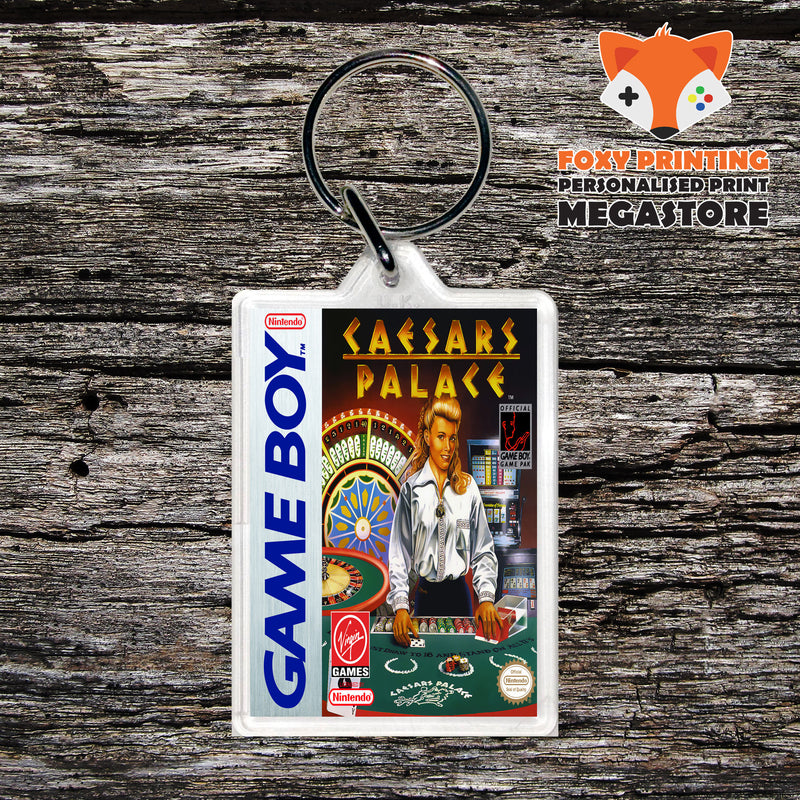 Caesars Palace Nintendo DS Style Gameboy Gaming Keyring