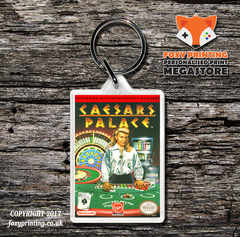CABAL Retro NES Game Cover Art Gaming Keyring
