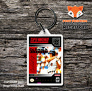 Cal Ripkin Jr Baseball Game Inspired Retro Gaming Keyring