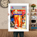 California Games Retro GAME INSPIRED THEME Nintendo NES Gaming A4 A3 A2 Or A1 Poster Art 158