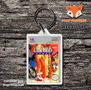 Caesars Palace Retro NES Game Cover Art Gaming Keyring