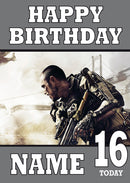 Call Of Duty Design 1 THEME INSPIRED Kids Adult Personalised Birthday Card Birthday Card