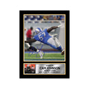 Cam Johnson Limited Edition Football Signed Print - American Footballer
