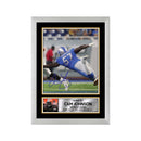 Cam Johnson Limited Edition Football Signed Print - American Footballer