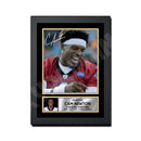 Cam Newton 2 Limited Edition Football Signed Print - American Footballer