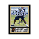 Cameron Fleming Limited Edition Football Signed Print - American Footballer