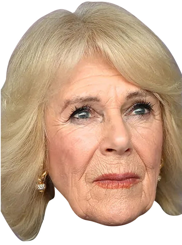 Camilla Parker Bowles Coronation 2023 Royal Family Party Face Mask