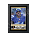 Captain Munnerlyn 1 Limited Edition Football Signed Print - American Footballer