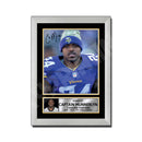 Captain Munnerlyn 1 Limited Edition Football Signed Print - American Footballer