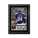 Captain Munnerlyn 2 Limited Edition Football Signed Print - American Footballer