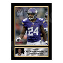 Captain Munnerlyn 2 Limited Edition Football Signed Print - American Footballer