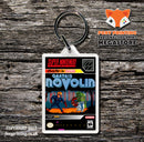 Captain Novolin Game Inspired Retro Gaming Keyring