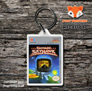 Captain Planet Retro NES Game Cover Art Gaming Keyring