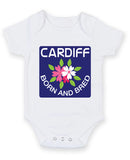 Cardiff Born and Bred 2 Baby Grow Bodysuit