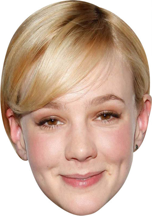 Carey Mulligan MH 2017 Celebrity Face Mask Fancy Dress Cardboard Costume Mask