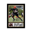 Carl Lawson Limited Edition Football Signed Print - American Footballer