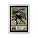 Carl Lawson Limited Edition Football Signed Print - American Footballer
