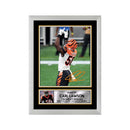 Carl Lawson 2 Limited Edition Football Signed Print - American Footballer