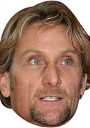 Carl Fogarty SPORTS Celebrity Face Mask Fancy Dress Cardboard Costume Mask