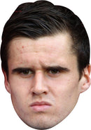 Carl Jenkinson Arsenal Celebrity Face Mask Fancy Dress Cardboard Costume Mask