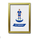 Carlisle Football Club gift - The Cumbrians - Tiny Men Big Balls Poster