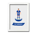 Carlisle Football Club gift - The Cumbrians - Tiny Men Big Balls Poster