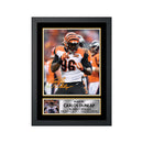 Carlos Dunlap 2 Limited Edition Football Signed Print - American Footballer
