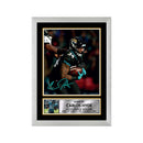 Carlos Hyde Limited Edition Football Signed Print - American Footballer