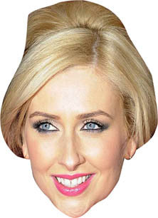 Carmel Mcqueen Hollyoaks Face Mask TV STAR Celebrity Face Mask FANCY DRESS HEN BIRTHDAY PARTY FUN STAG DO