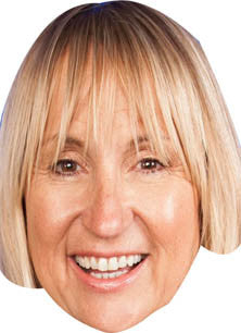 Carol Mcgiffin TV STAR Celebrity Face Mask Fancy Dress Cardboard Costume Mask