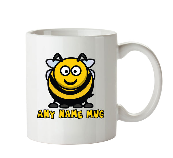 Personalised Bee Mug CARTOON Mug Office Mug – printed mug product image 1