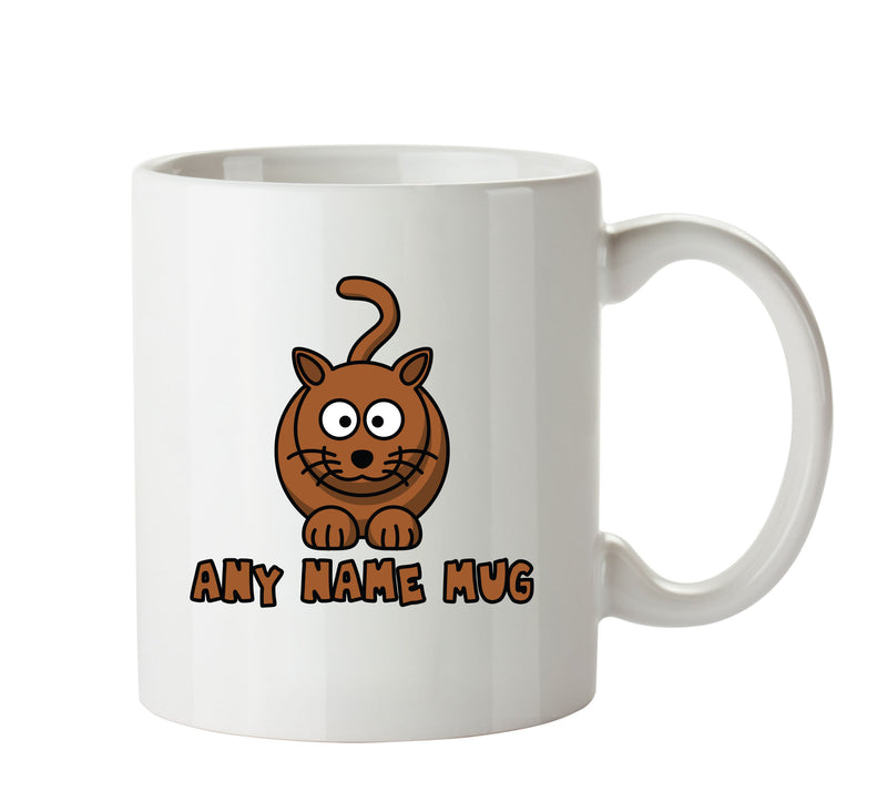 Personalised Cat Mug CARTOON Mug Office Mug