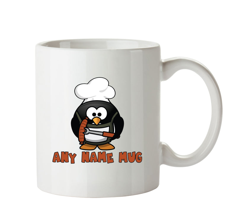 Personalised Chef Penguin Mug CARTOON Mug Office Mug