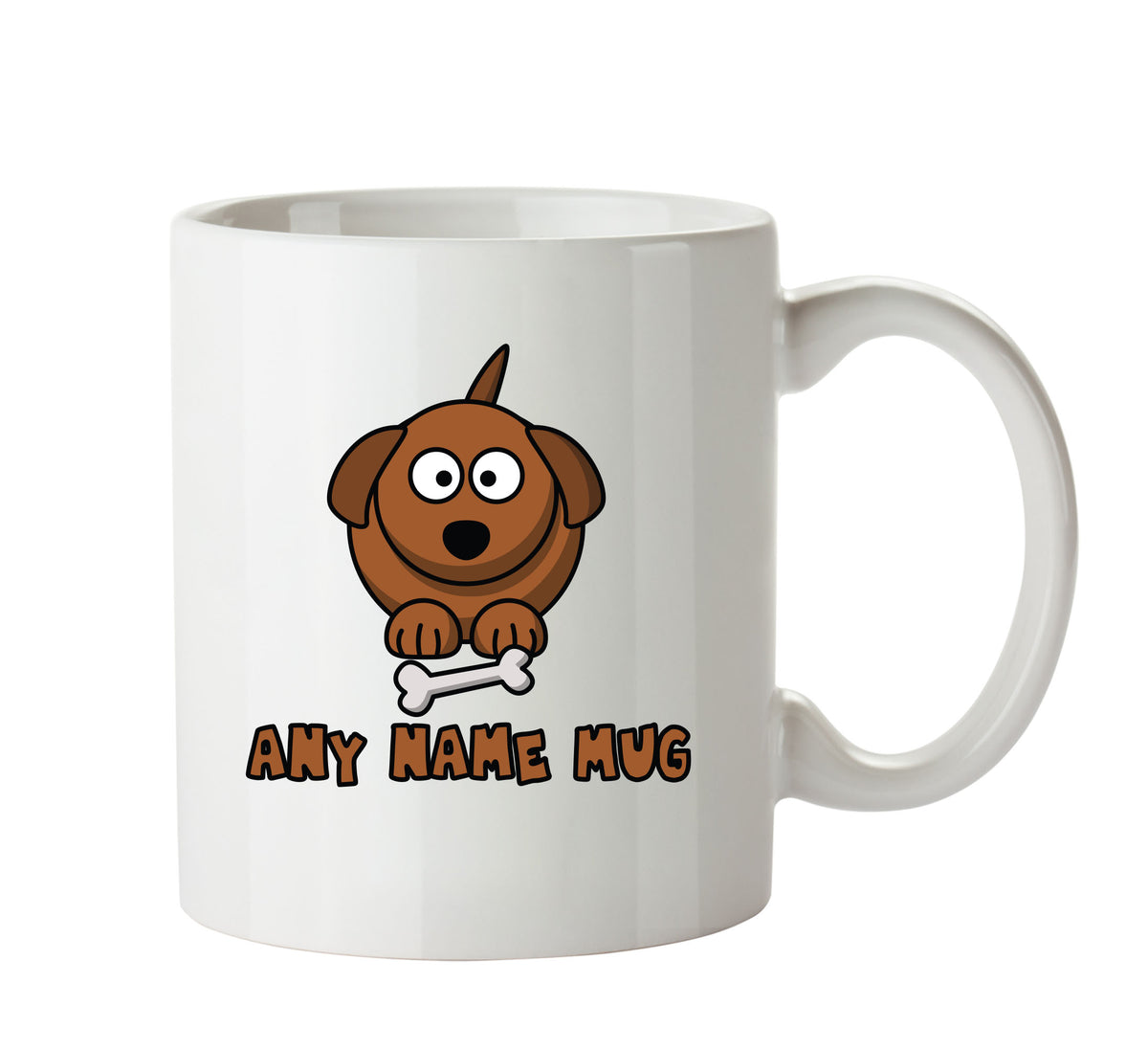 Personalised Dog2 Mug CARTOON Mug Office Mug – printed mug product image 1