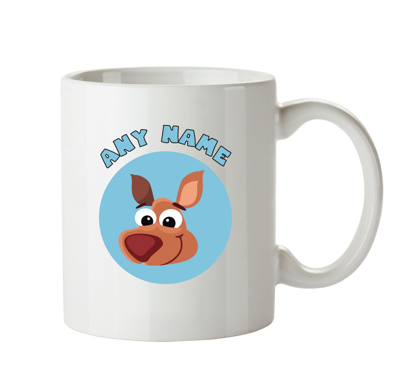 Personalised Cartoon Dog 2 Mug