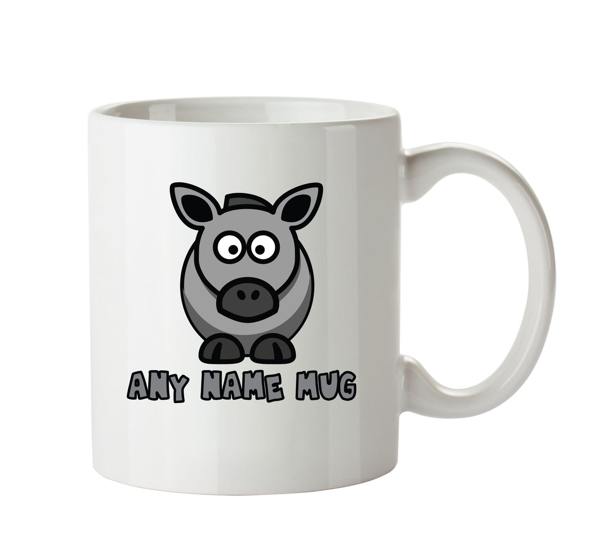 Personalised Donkey Mug CARTOON Mug Office Mug – printed mug product image 1