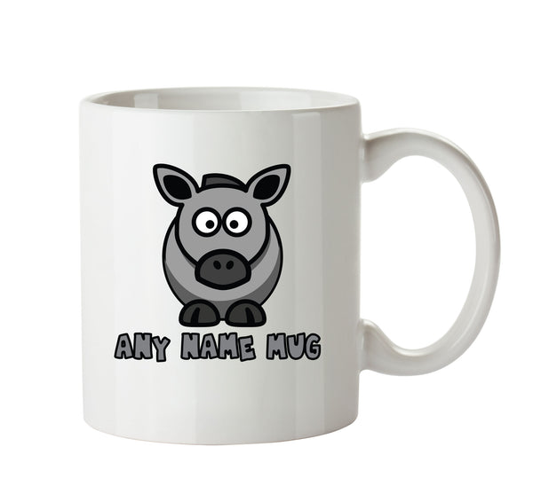 Personalised Donkey Mug CARTOON Mug Office Mug – printed mug product image 1