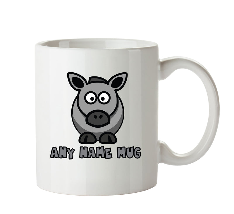 Personalised Donkey Mug CARTOON Mug Office Mug