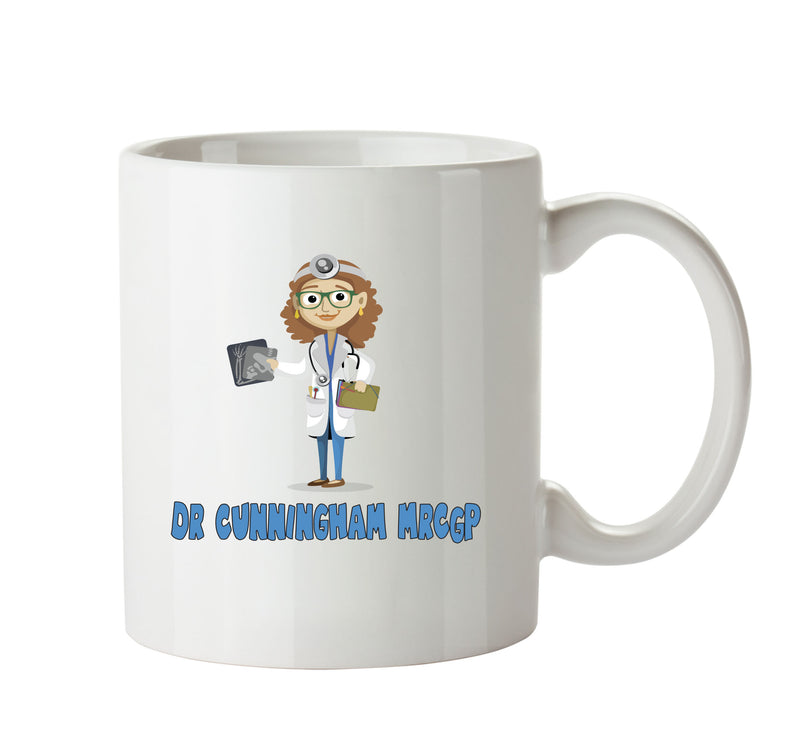 Personalised Female Doctor Mug Occupational Mug Office Mug