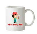 Personalised Female Painter Decorator Mug Occupational Mug Office Mug
